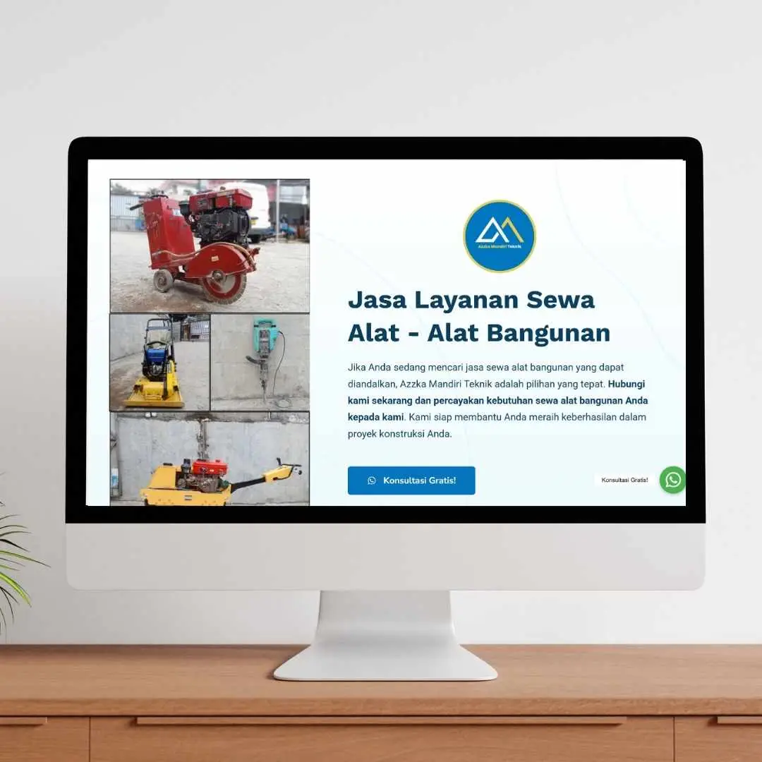 Website Azzka Mandiri Teknik